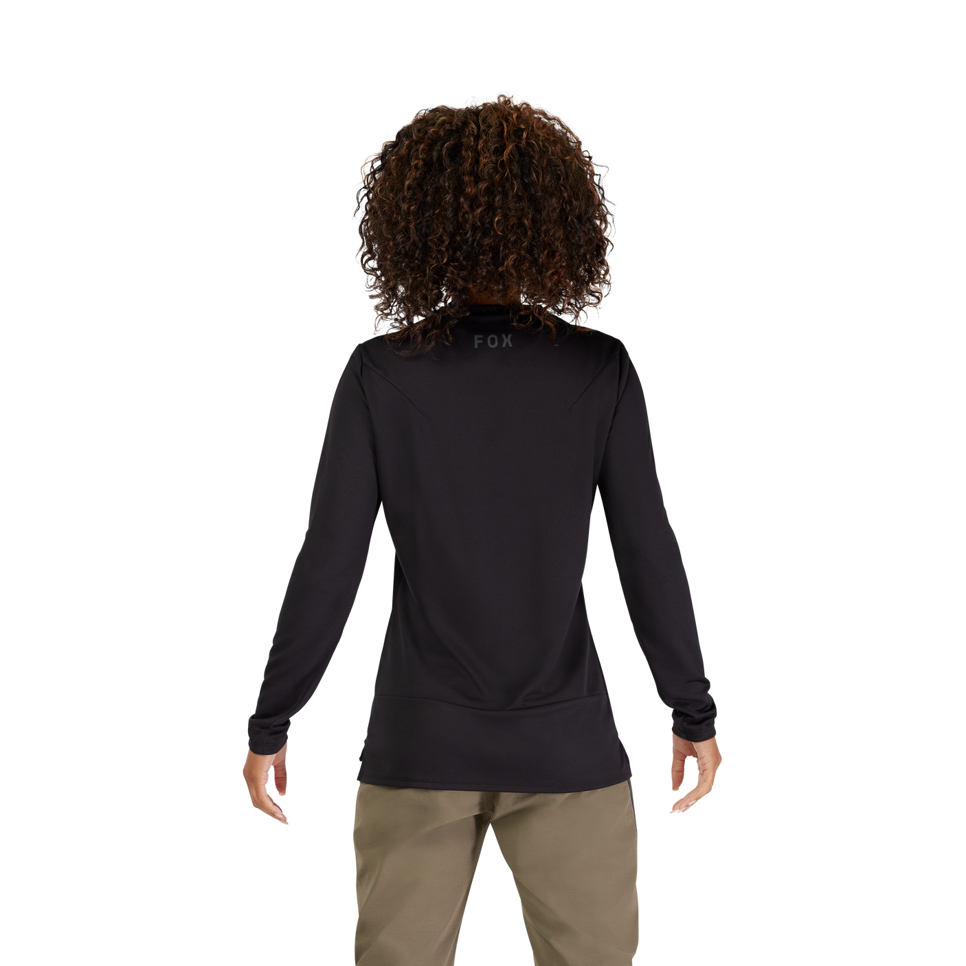 Fox W Ranger LS Maillot Head Noir