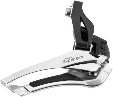 Shimano Sora FD-R3000 dérailleur avant collier haut 2x9 tirage bas noir/gris