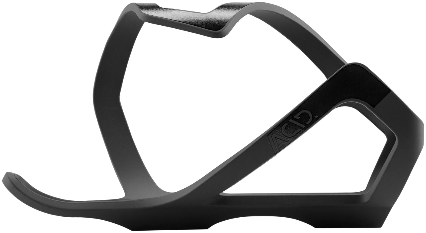 Porte-bidon ACID HPP côté gauche, noir mat et noir brillant