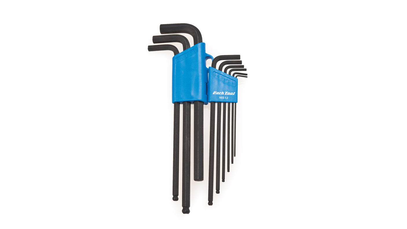 Park Tool HXS-1.2 Jeu de clés Allen coudées 1,5-10