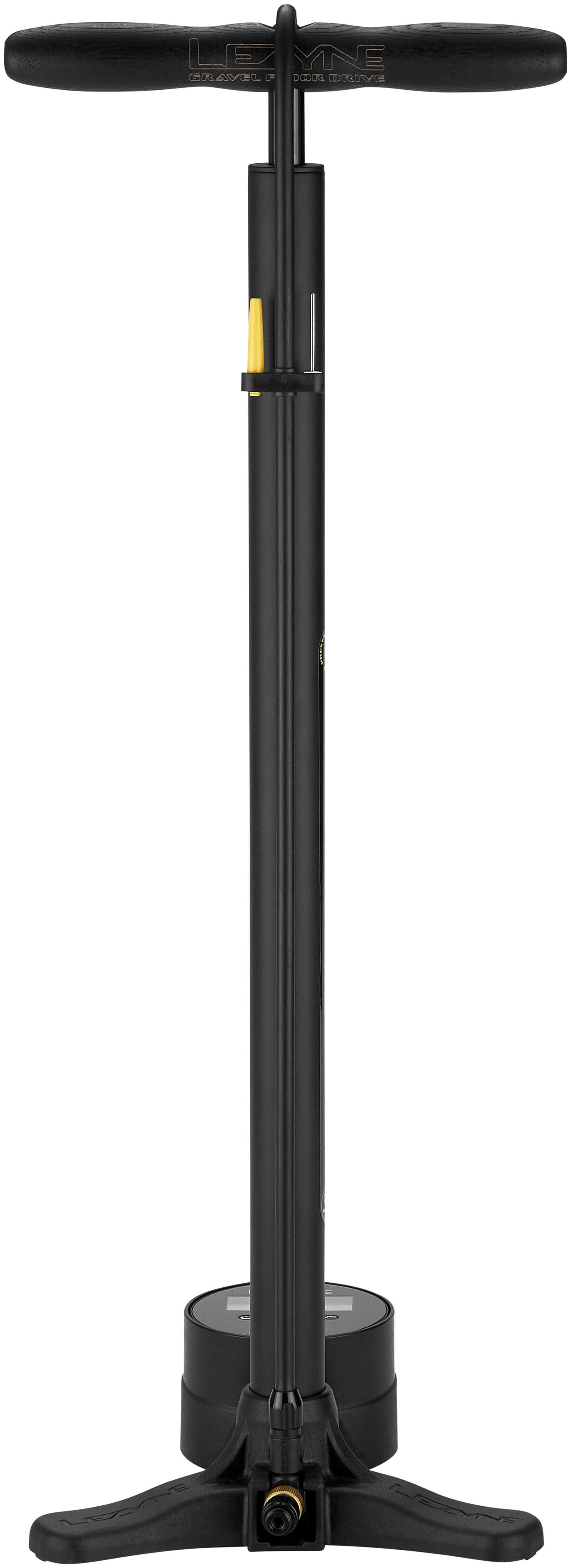 Lezyne Gravel Digital Drive pompe à pied noire