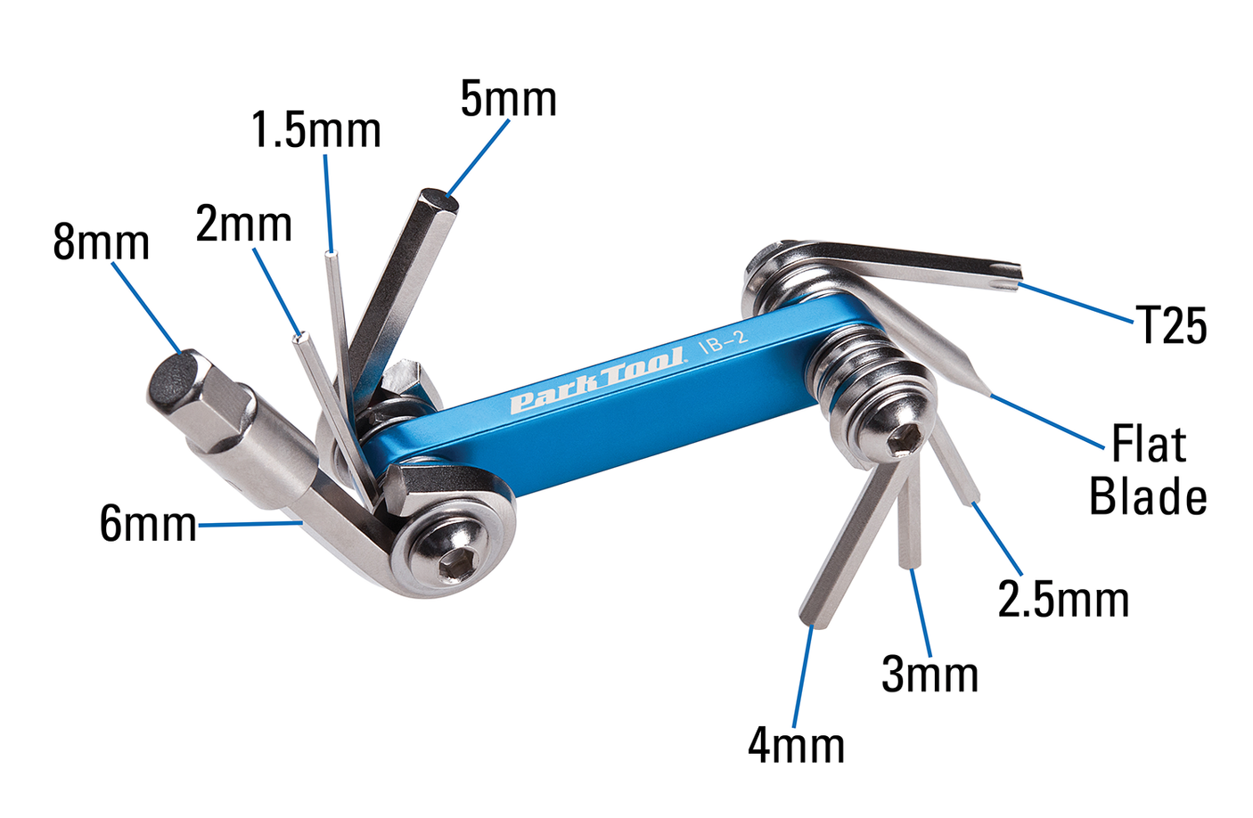 Park Tool IB-2 Mini-outil pliable à poutre en I