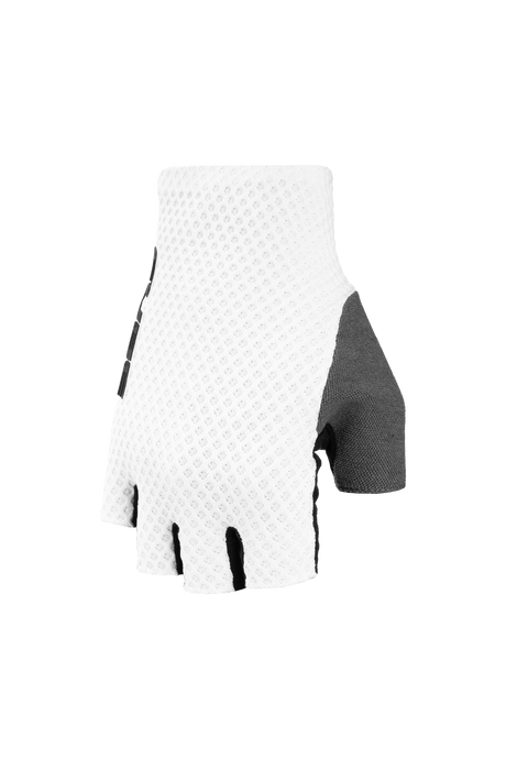 CUBE Gants Race doigts courts blanc