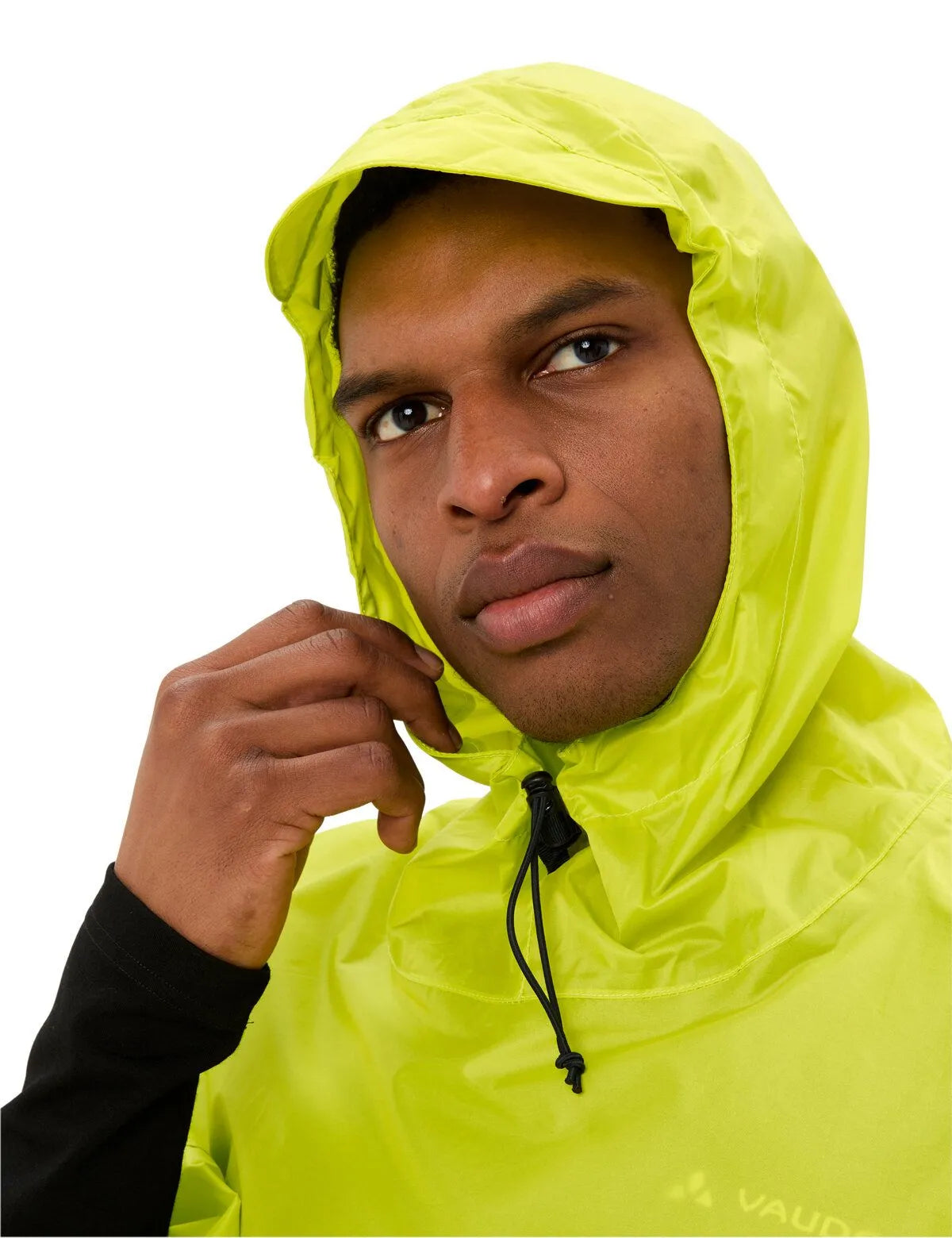 VAUDE Valdipino Poncho jaune néon uni