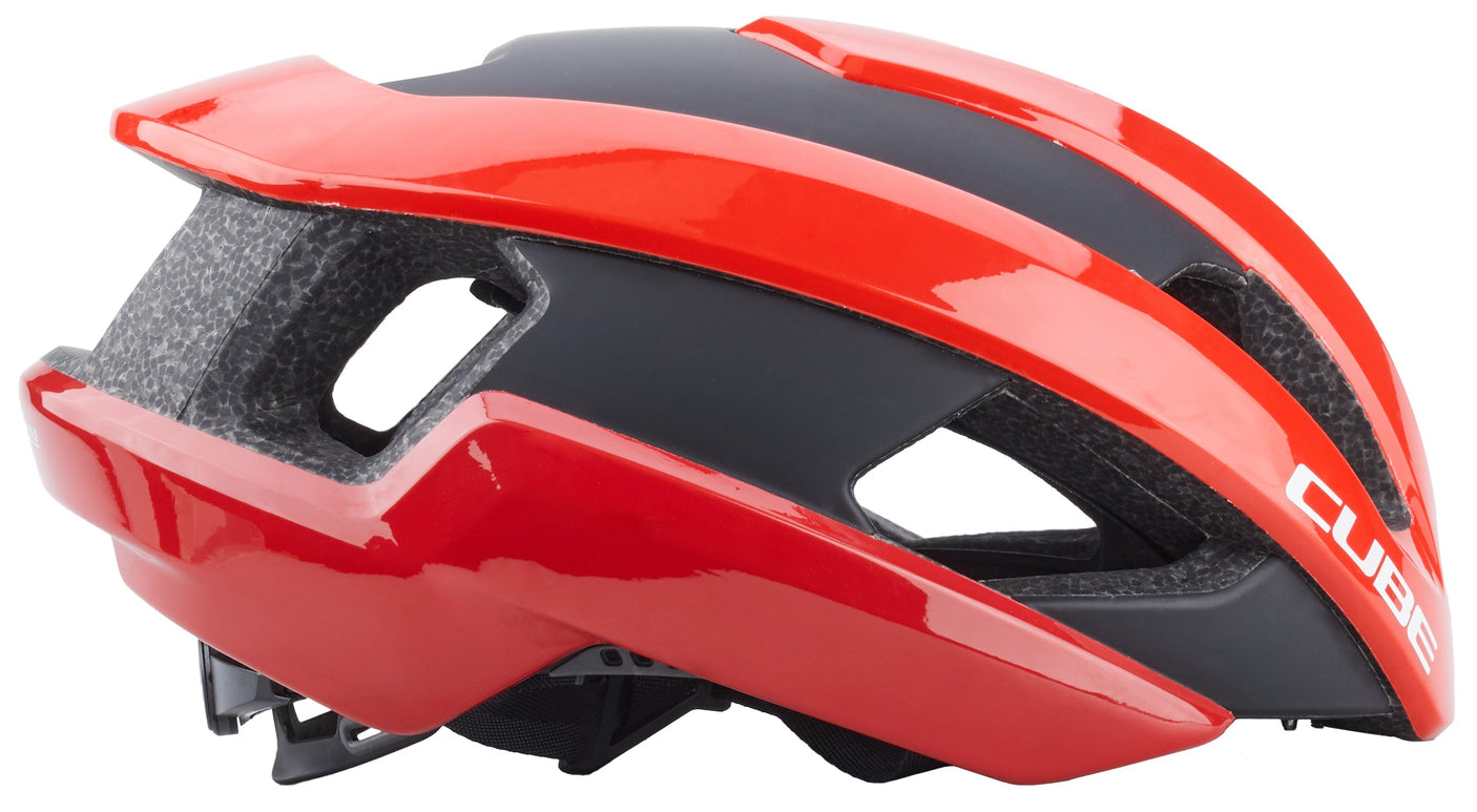 CUBE Casque HERON rouge
