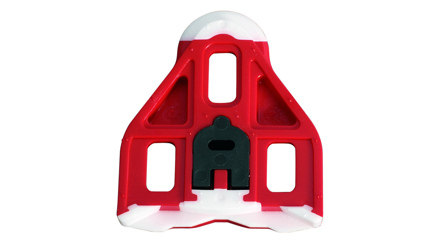 Look Delta plaques de pédale rouge