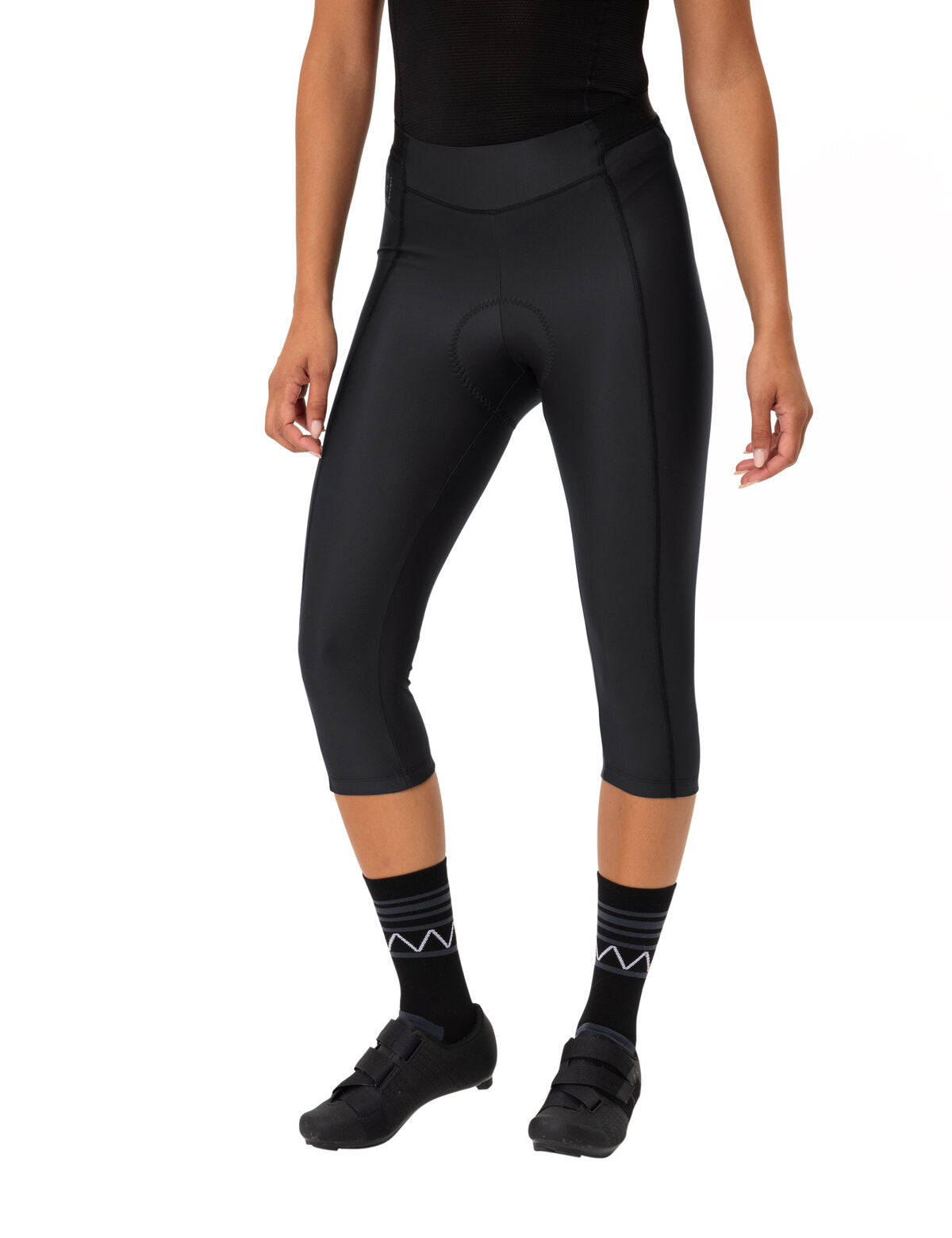 VAUDE Posta 3/4 Collants Femme noir