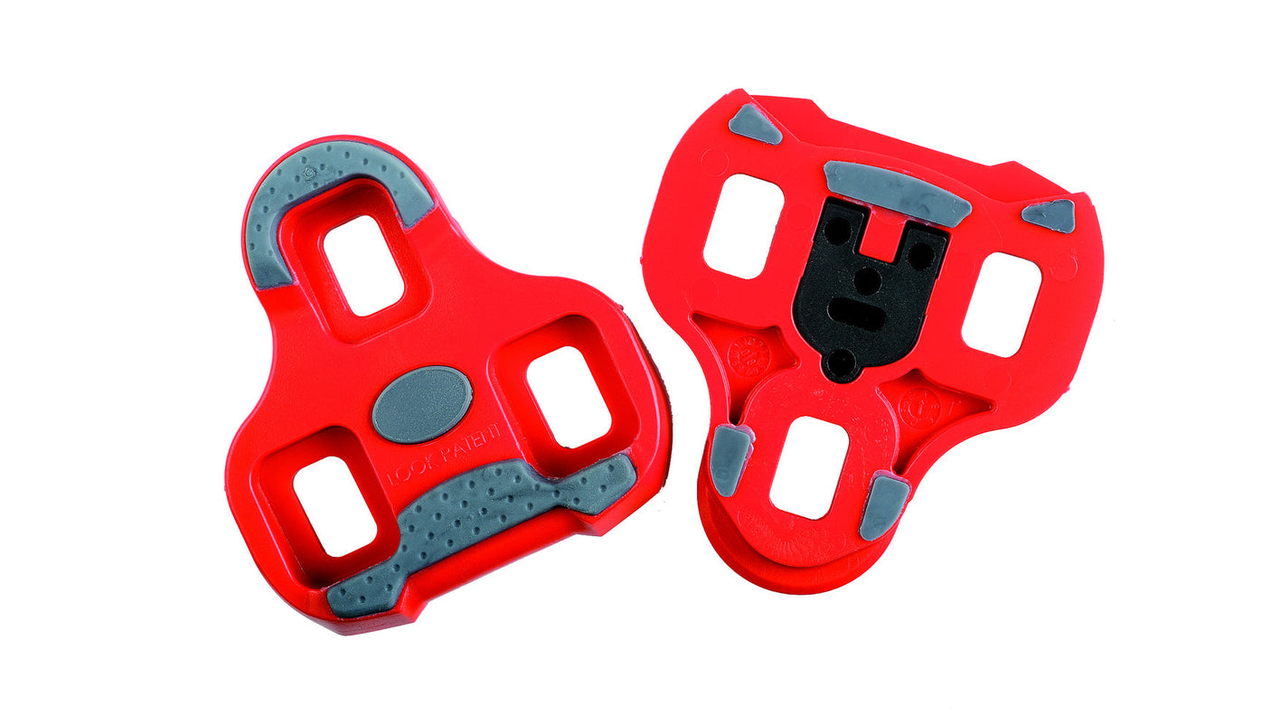 Look Keo Grip cales de pédale rouges