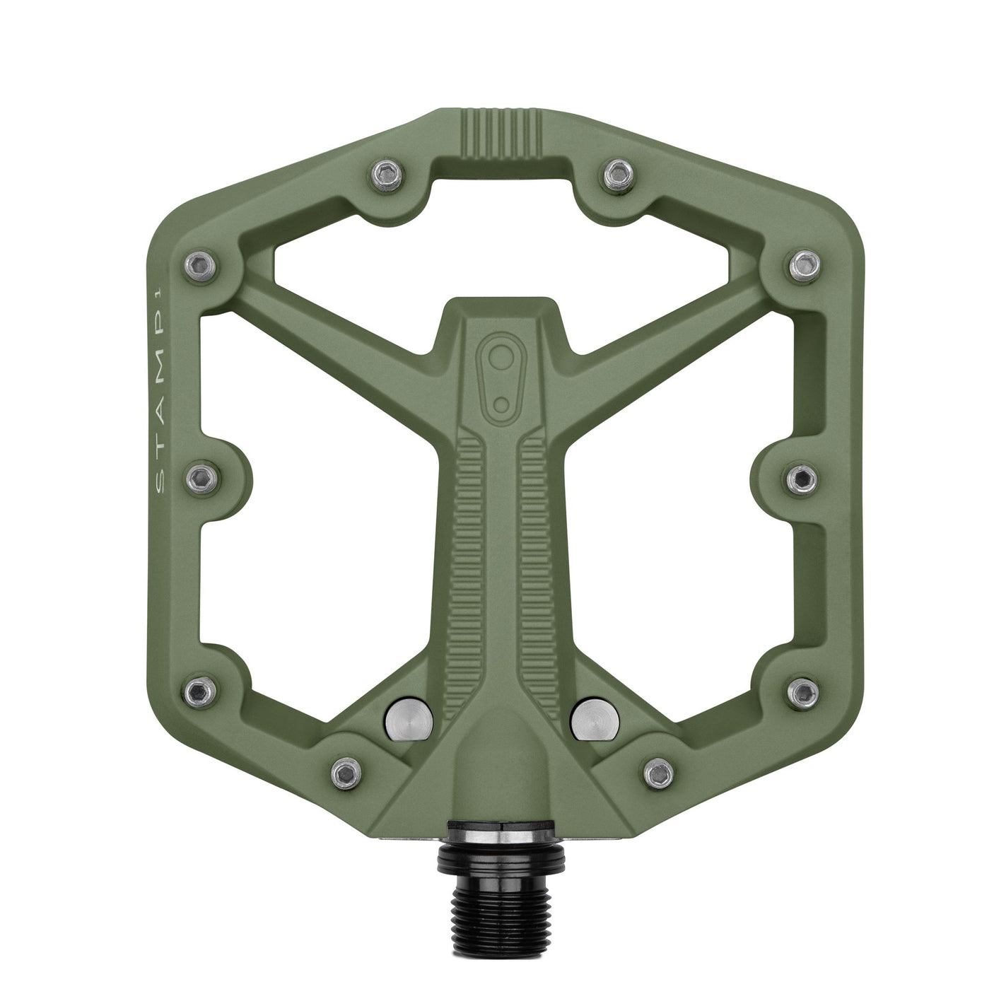 Crankbrothers Stamp 1 Gen 2 Small pédale plateforme verte