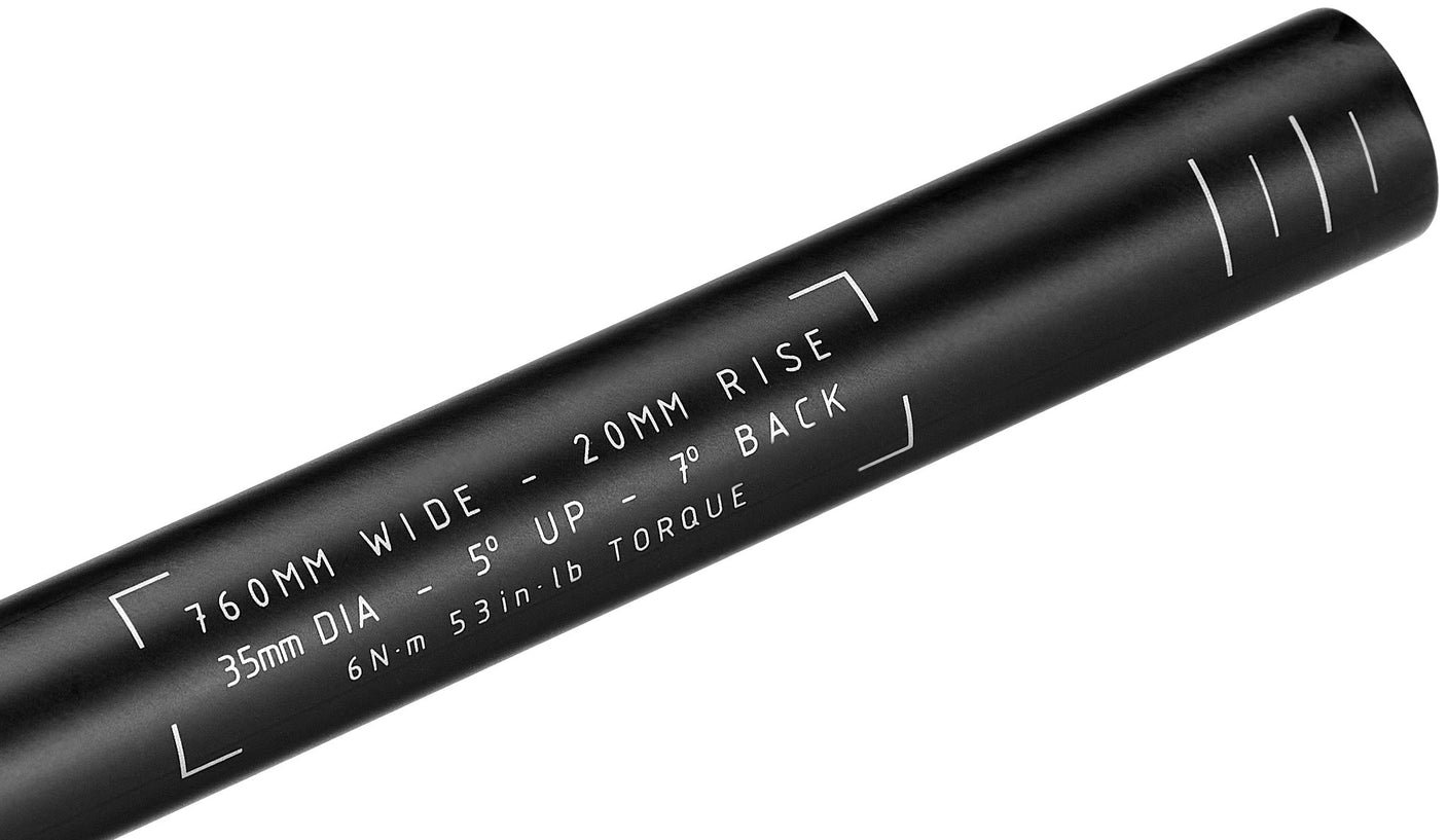 Truvativ Descendant Riser Carbone Guidon Ø35mm 20mm noir