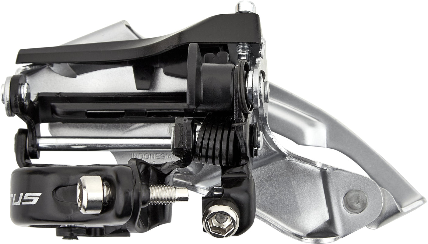 Shimano Altus FD-M370 dérailleur avant 3x9 vitesses collier double traction noir/argent