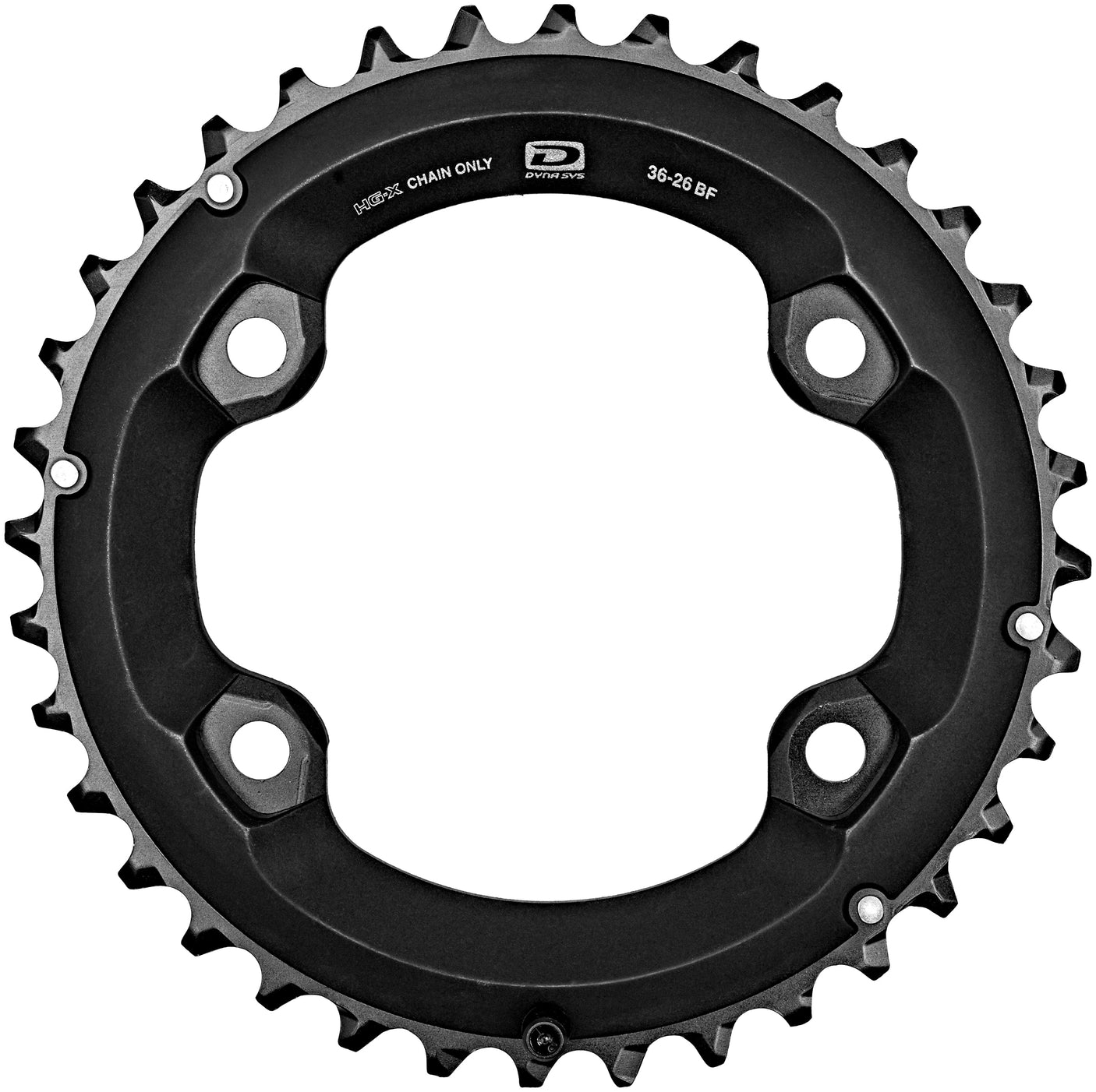 Shimano Deore FC-M6000-2 plateau 10 vitesses BF noir