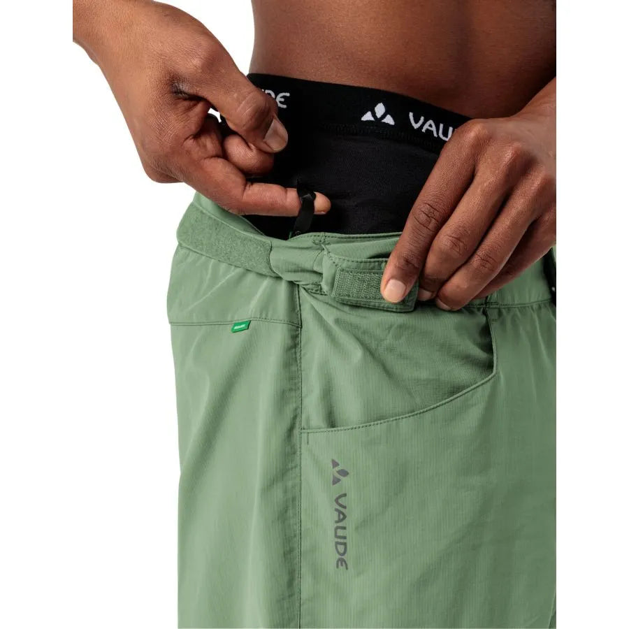 VAUDE Short Tamaro II homme vert saule