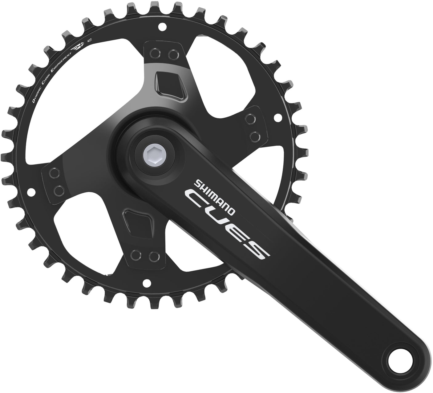 Shimano Cues FC-U4000-1 pédalier 9/10/11 vitesses 40 dents