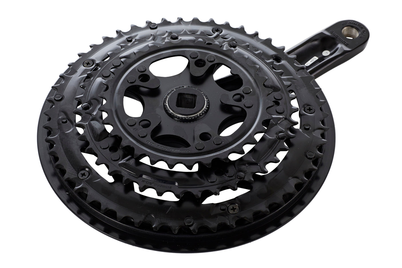 Shimano Tourney FC-A073 pédalier 7/8 vitesses noir