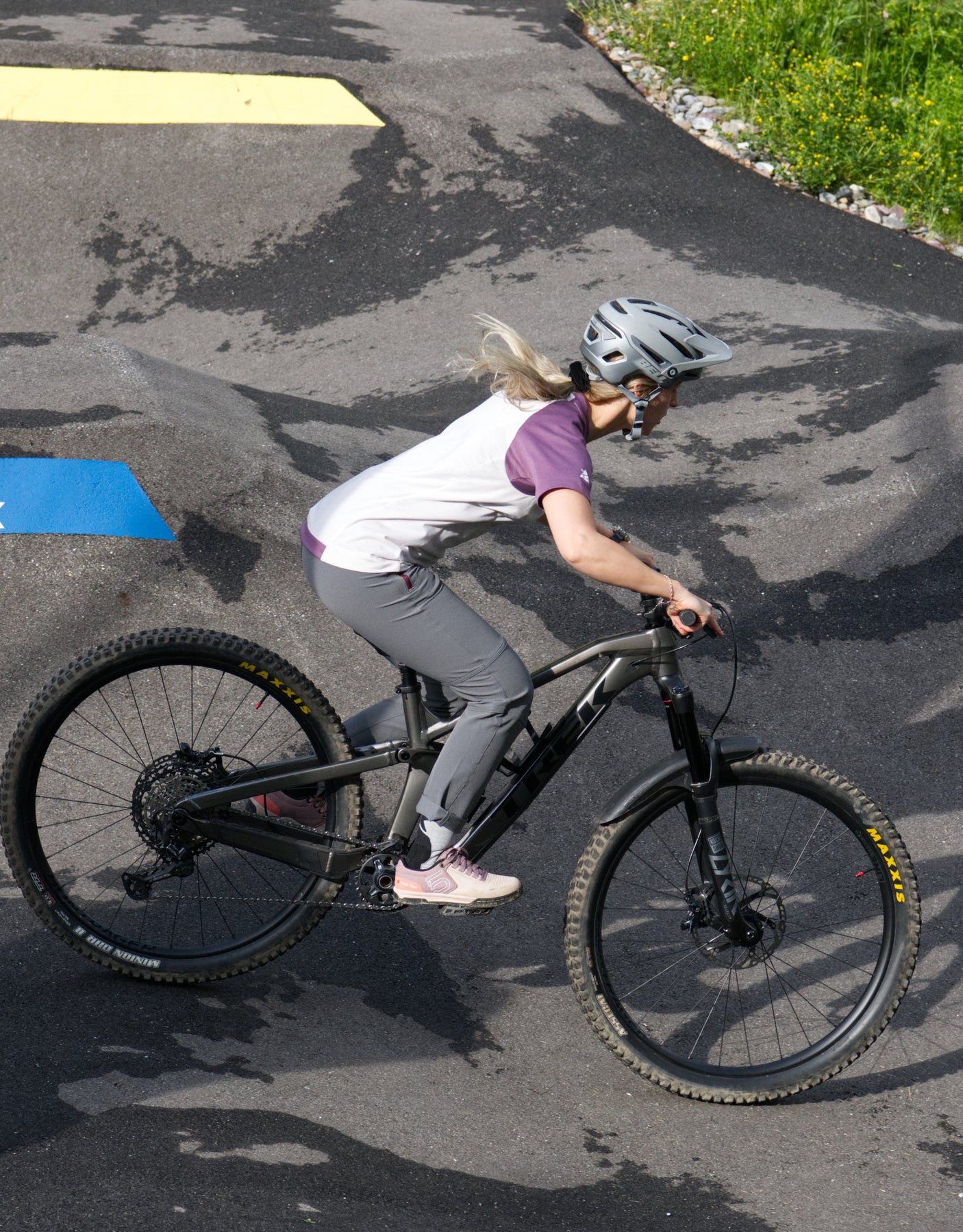 Zimtstern PureFlowz Shirt SS Femme Lilas / Baie