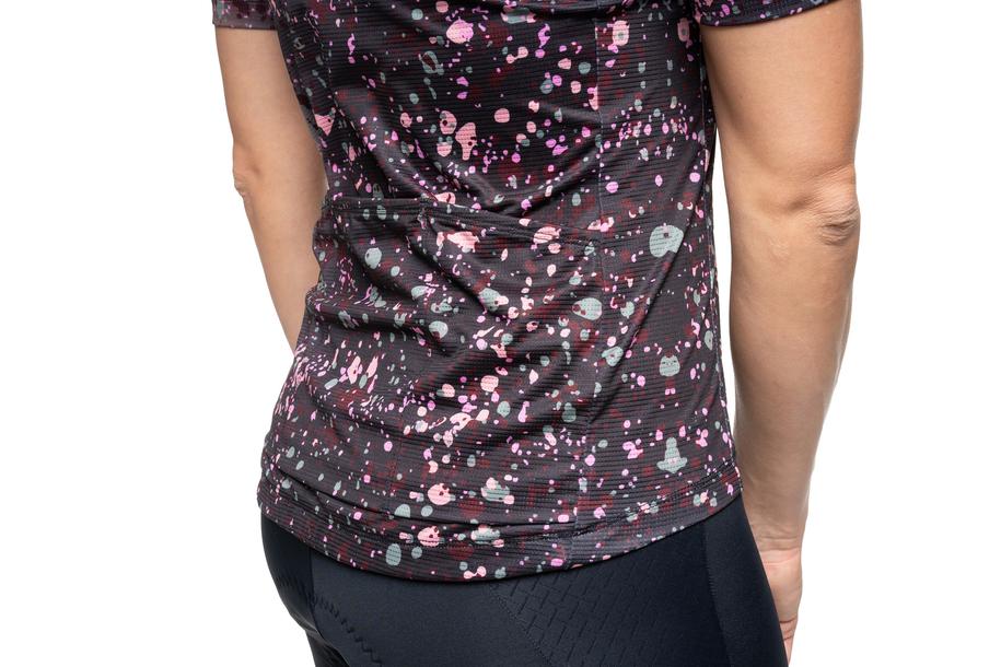 Cube WS Maillot CMPT Sprinkle manches courtes vert