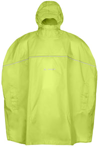 VAUDE Kids Grody Poncho jaune | Poncho de pluie enfant, homme, femme | citron – aktuelle Variante