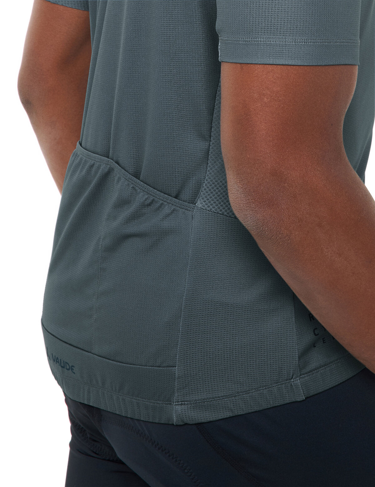 VAUDE Homme Posta HZ Tricot II héron/blanc
