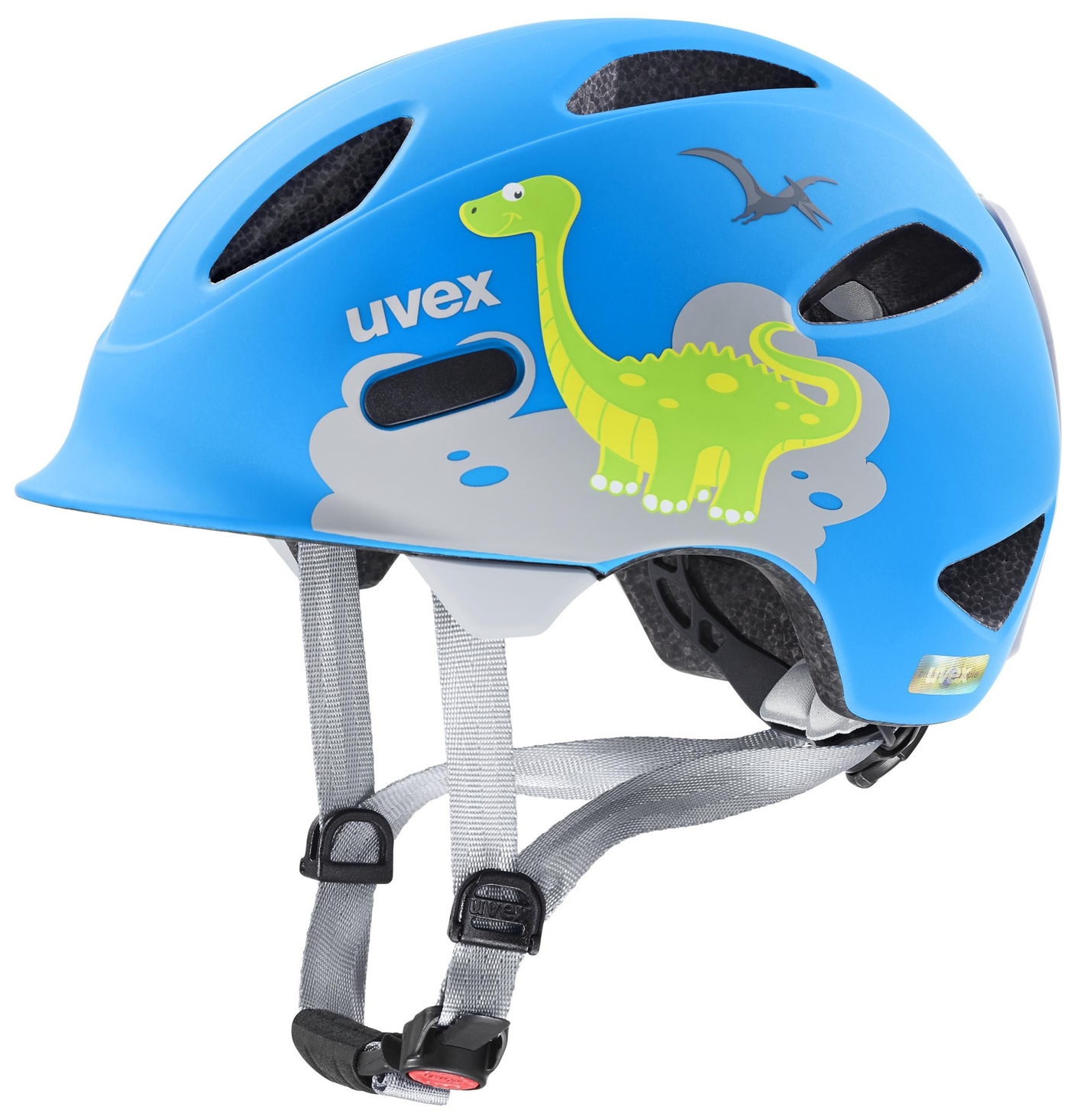 uvex Oyo Style Casque enfant Dino Bleu mat