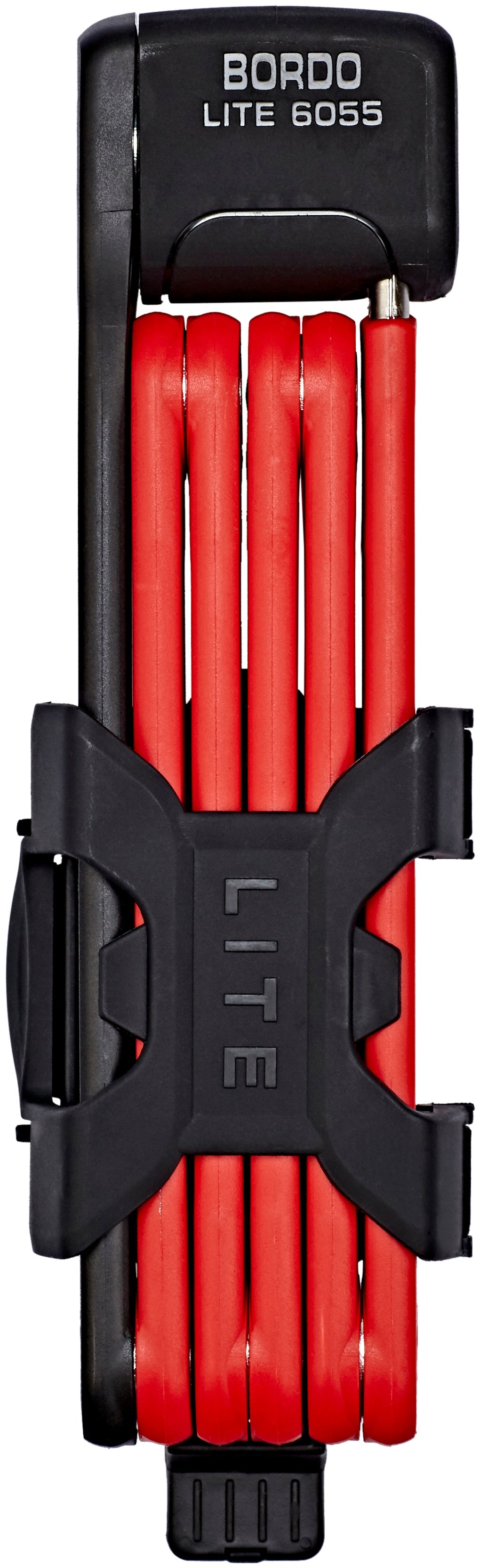 ABUS Bordo Lite 6055K/85 SH Antivol pliant rouge