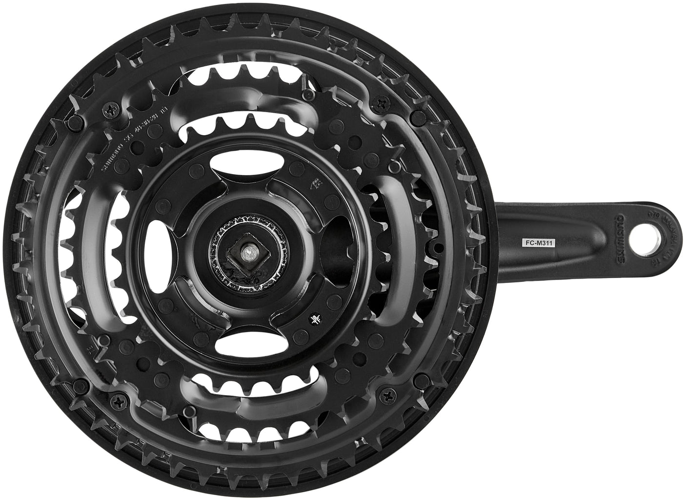 Shimano Altus FC-M311 pédalier 48/38/28 noir