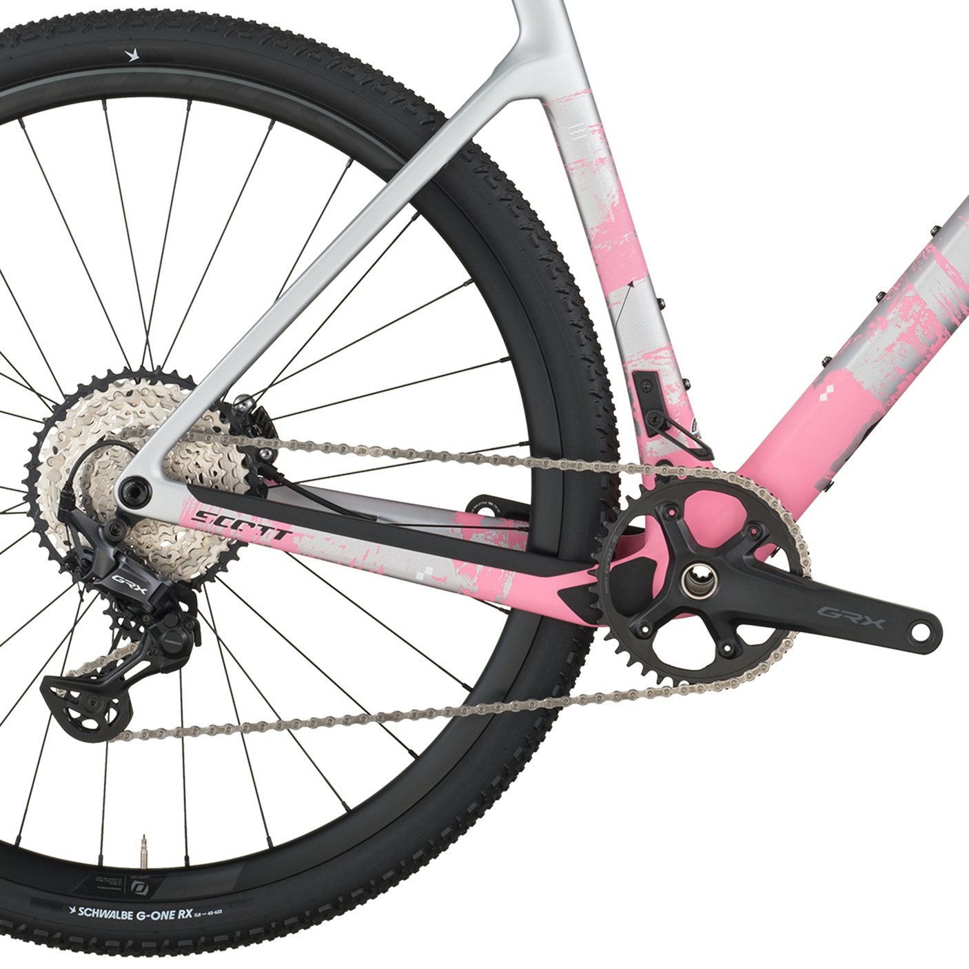 Scott Addict Gravel 30 gris carbone