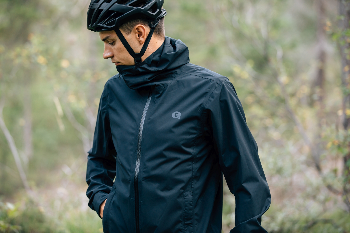Gonso SAVE JACKET TRAIL - Veste tout-terrain 2,5L homme noire