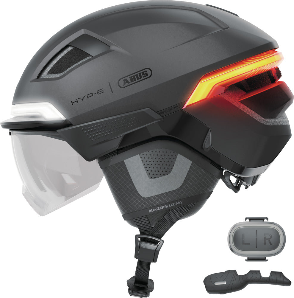 ABUS HYP-E BL.ACE Casque Urbain volcan titane