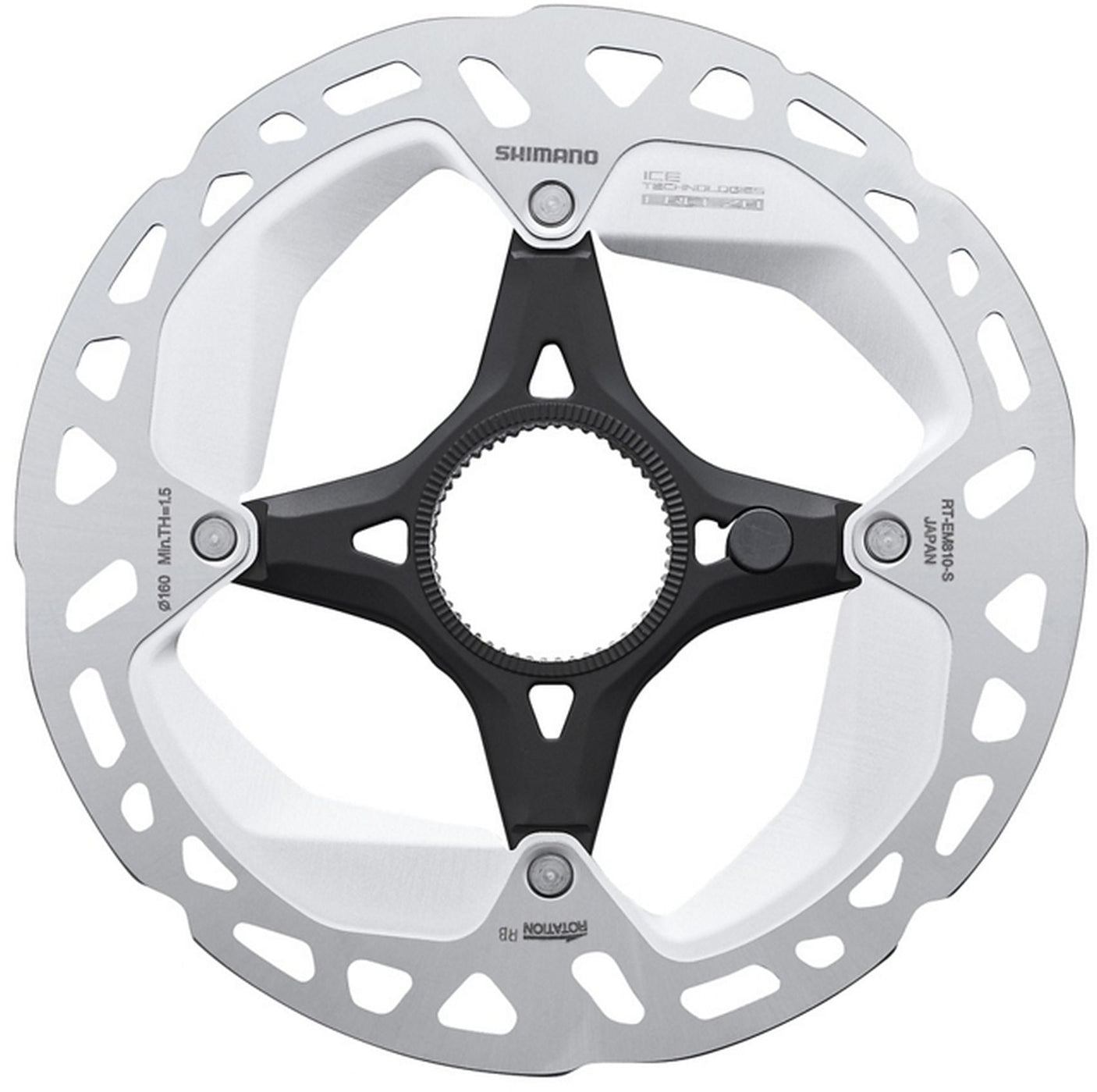 Shimano RT-EM810 Ice-Tech disque de frein Center Lock pour STEPS