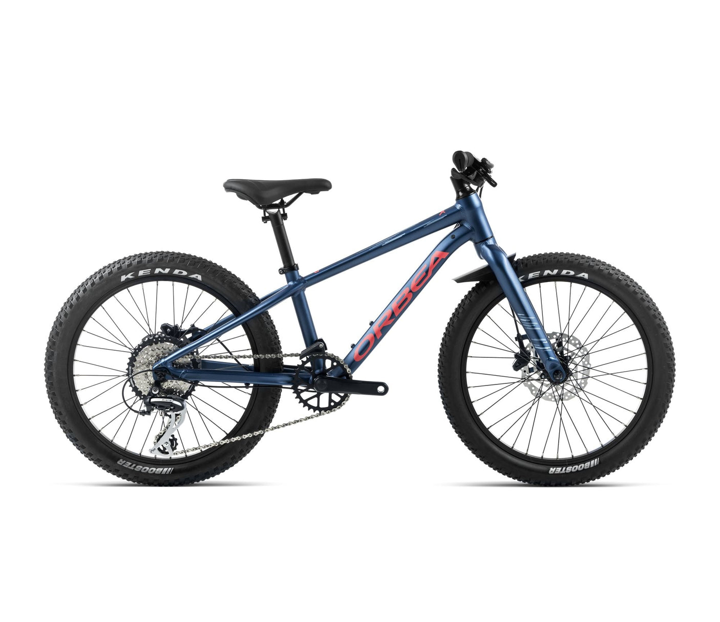 Orbea MX 20 TEAM DISC Bleu Moondust - Rouge (2025)
