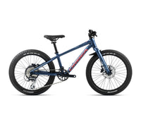 Orbea MX 20 TEAM DISC (2025) | VTT jeunesse/enfant 20 pouces | Moondust Blue - Red – aktuelle Variante