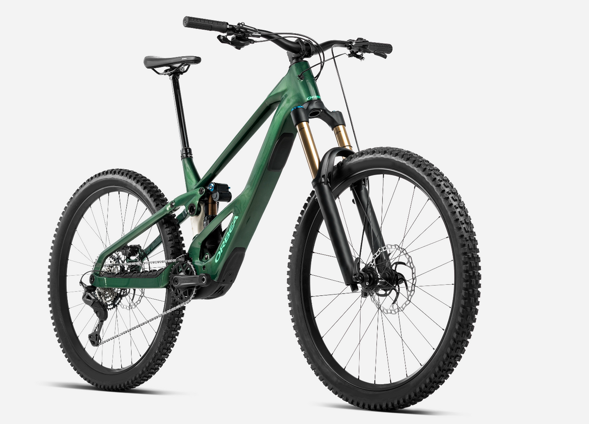 Orbea WILD LT H10 Racing Vert - Blanc Crème (Brillant)