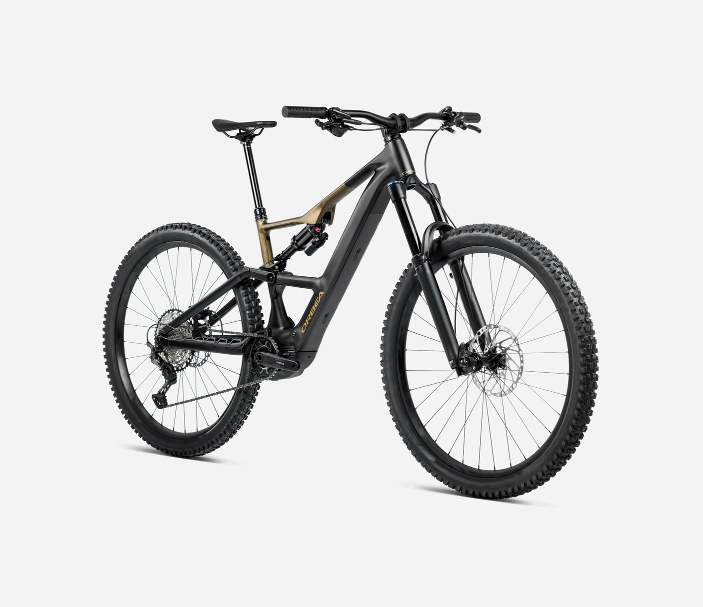 Orbea RISE LT H20 Diamond Black-Splash Olive Green Mat (2025)