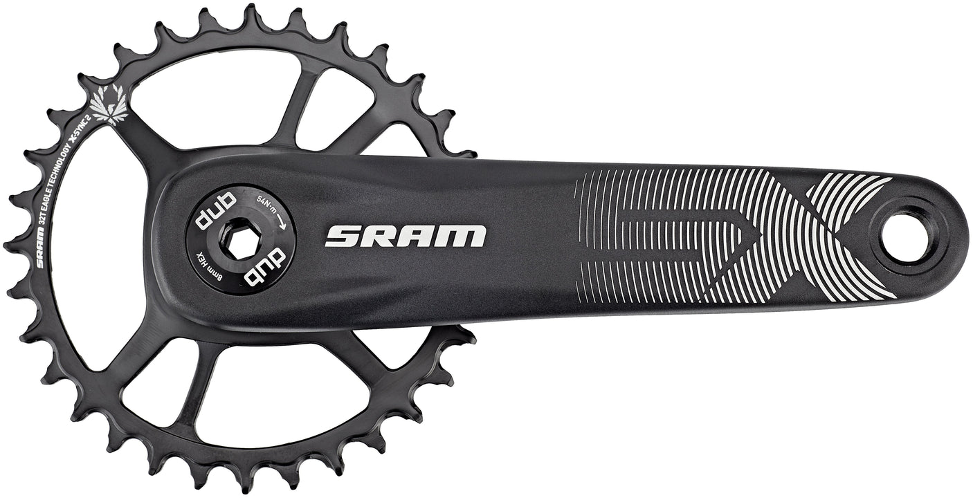 SRAM SX Eagle DUB pédalier 32 dents 12 vitesses noir