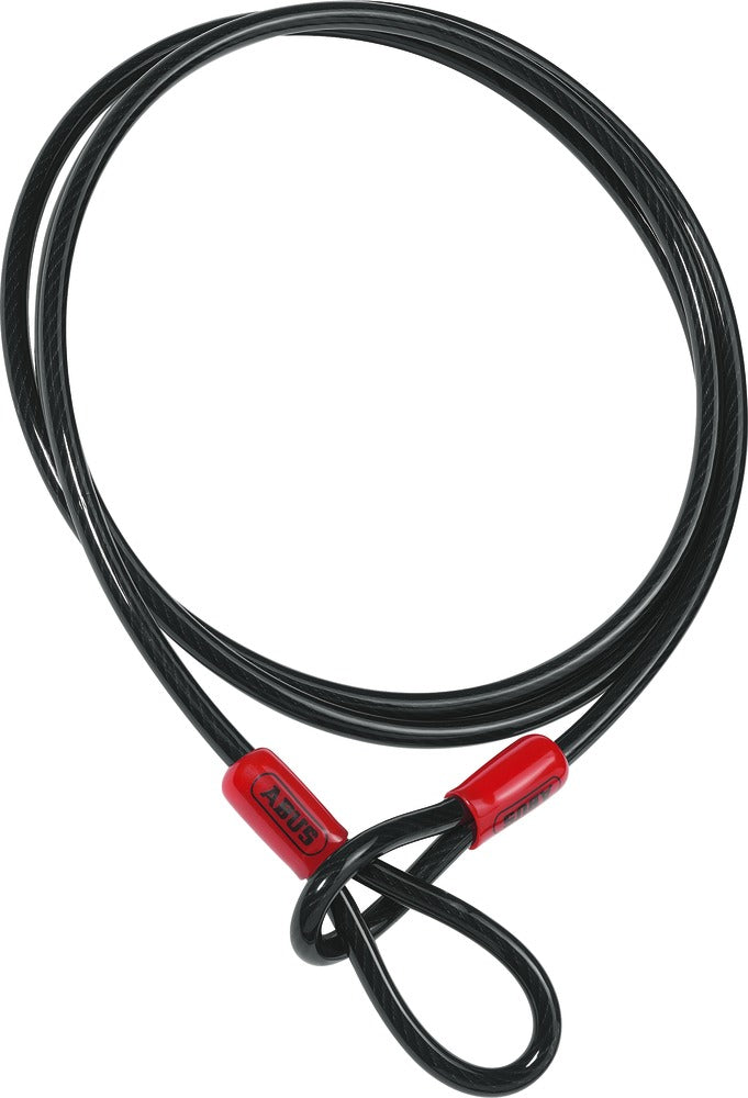 ABUS Cobra 12 câble à boucle 1200mm noir