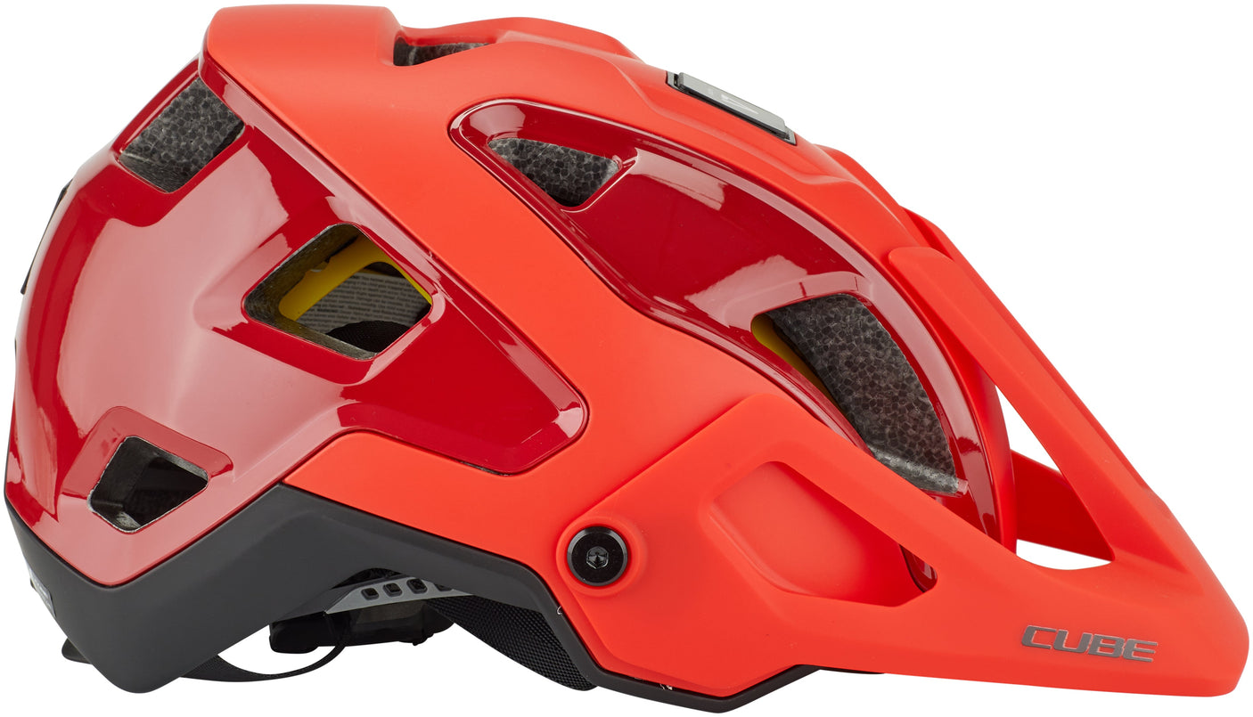 CUBE Casque STROVER rouge