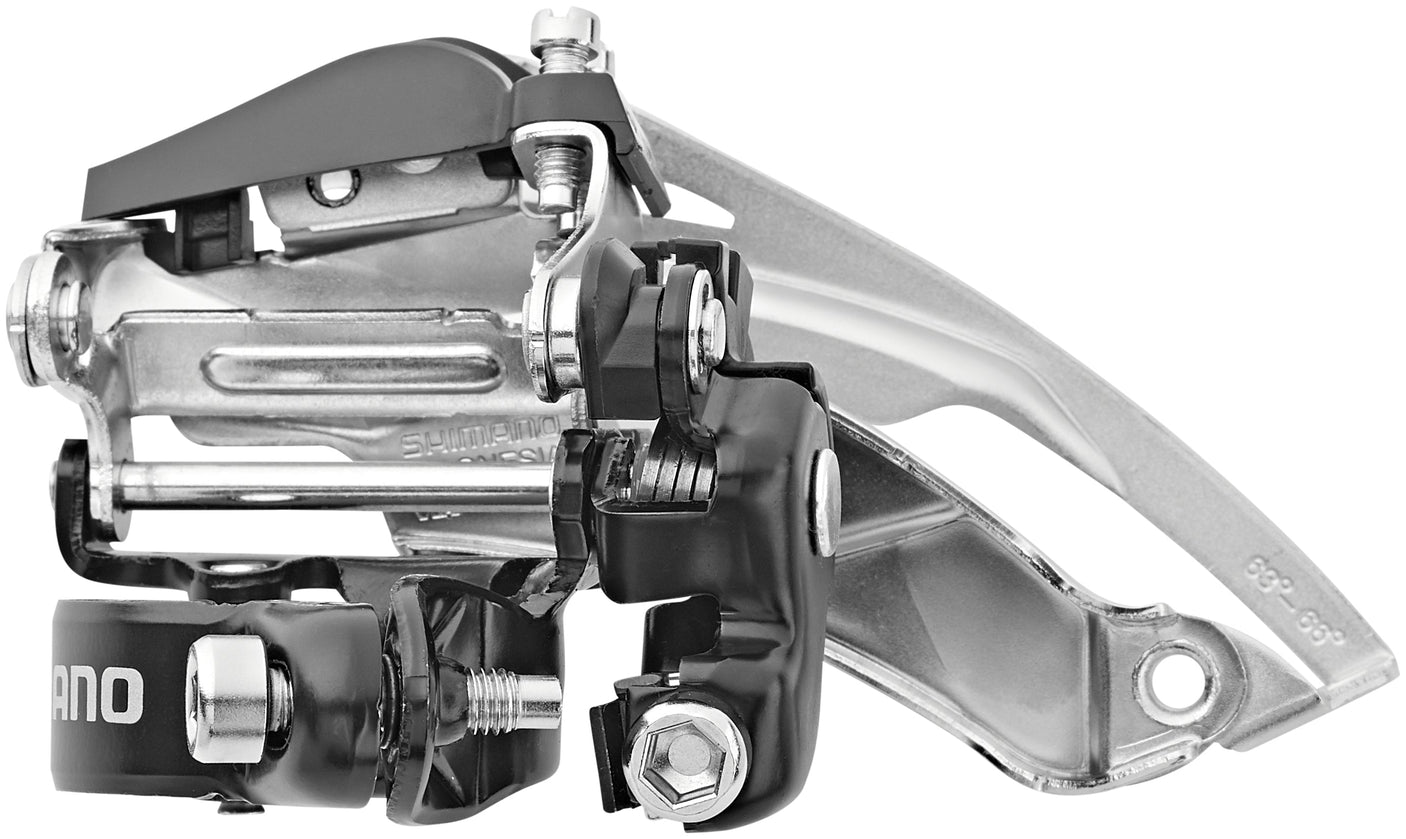 Shimano Tourney FD-TY710 dérailleur avant collier Top Swing 63-66° 7/8 vitesses