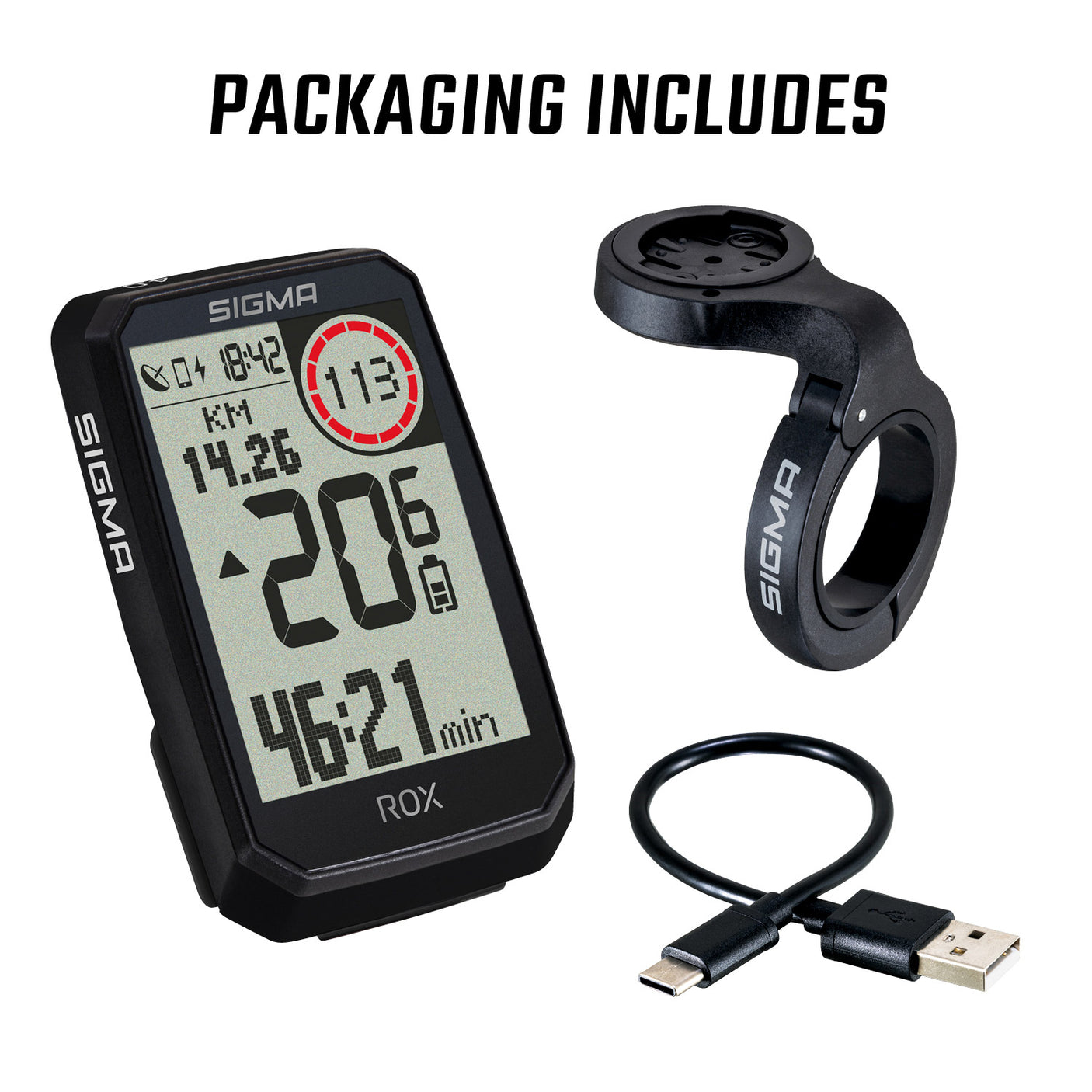 Sigma ROX 4.0 Endurance ordinateur de navigation noir