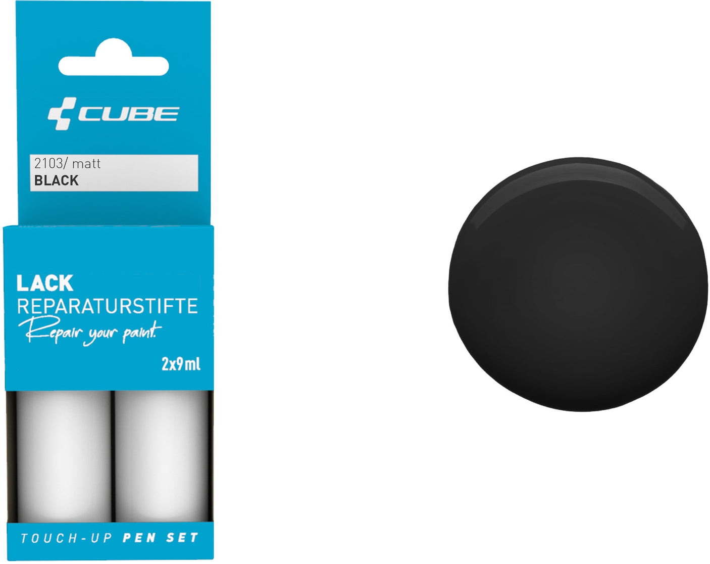 Set de retouche CUBE NOIR mat 2103