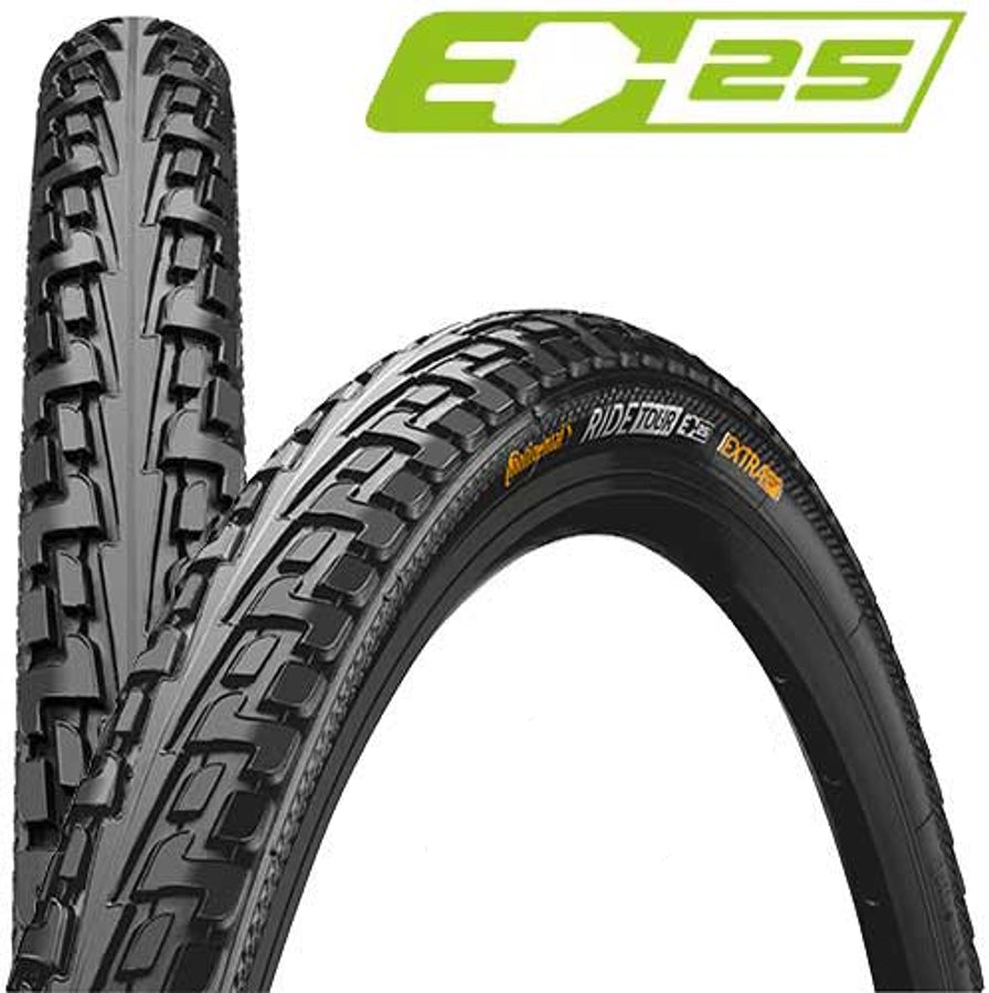 Continental Ride Tour 26 x 1,75 pouces fil noir/noir