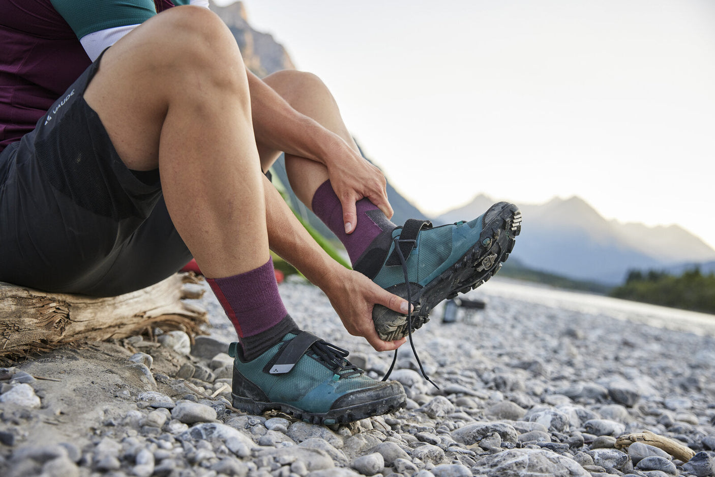 VAUDE TVL Pavei II Chaussures de vélo Femme petrol