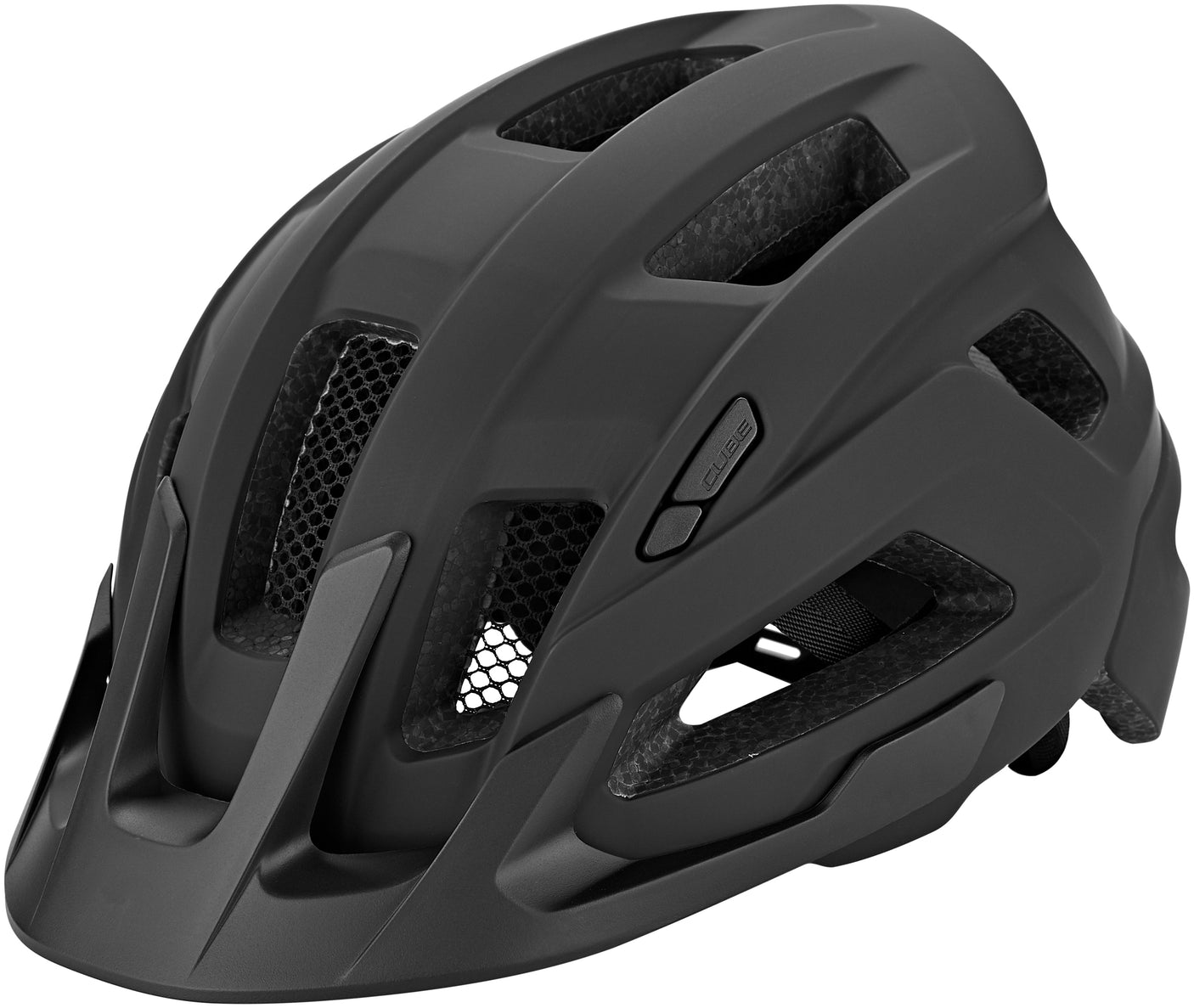 Casque CUBE STEEP mat noir