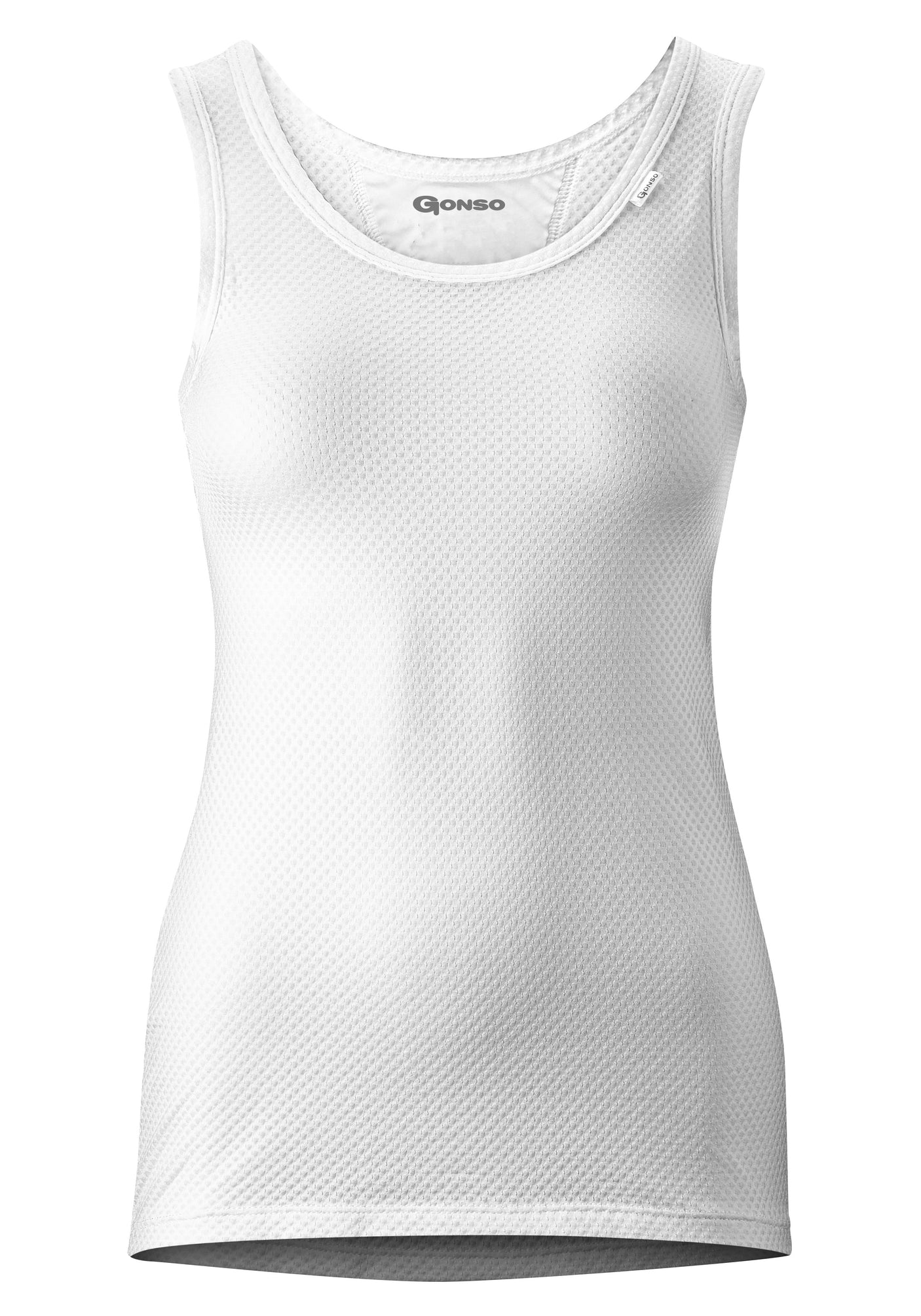 Gonso Base Shirt Sans Manches Femme Blanc