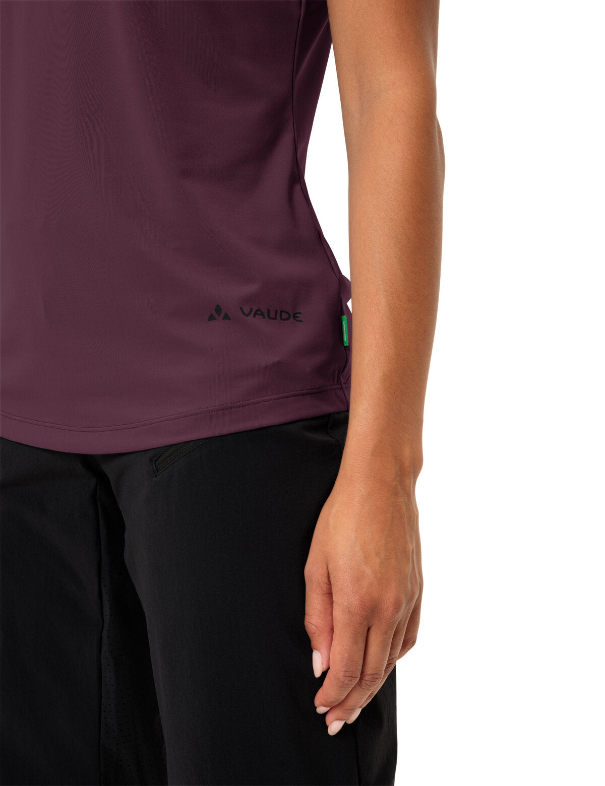 VAUDE Qimsa Logo Shirt femme cassis