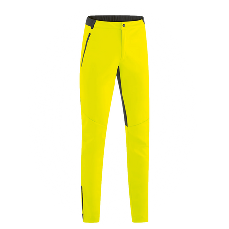 Gonso Odeon Softshell Pantalon Homme jaune