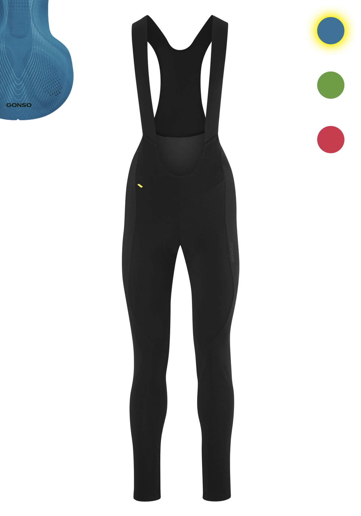 Gonso Sitivo Tight BIB W noir / skydiver