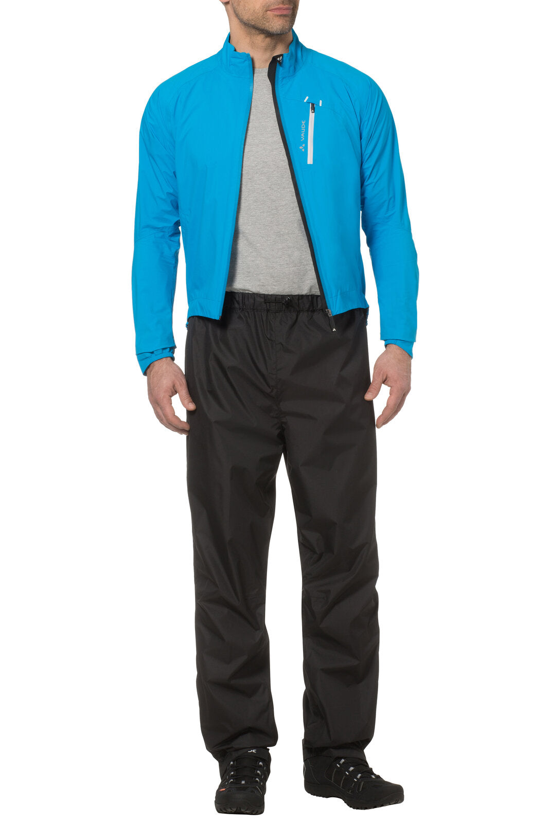 VAUDE Fluid II pantalon de pluie homme noir