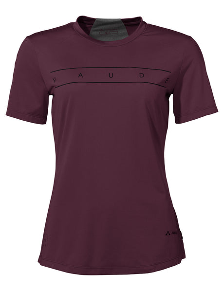 VAUDE Qimsa Logo Shirt femme cassis