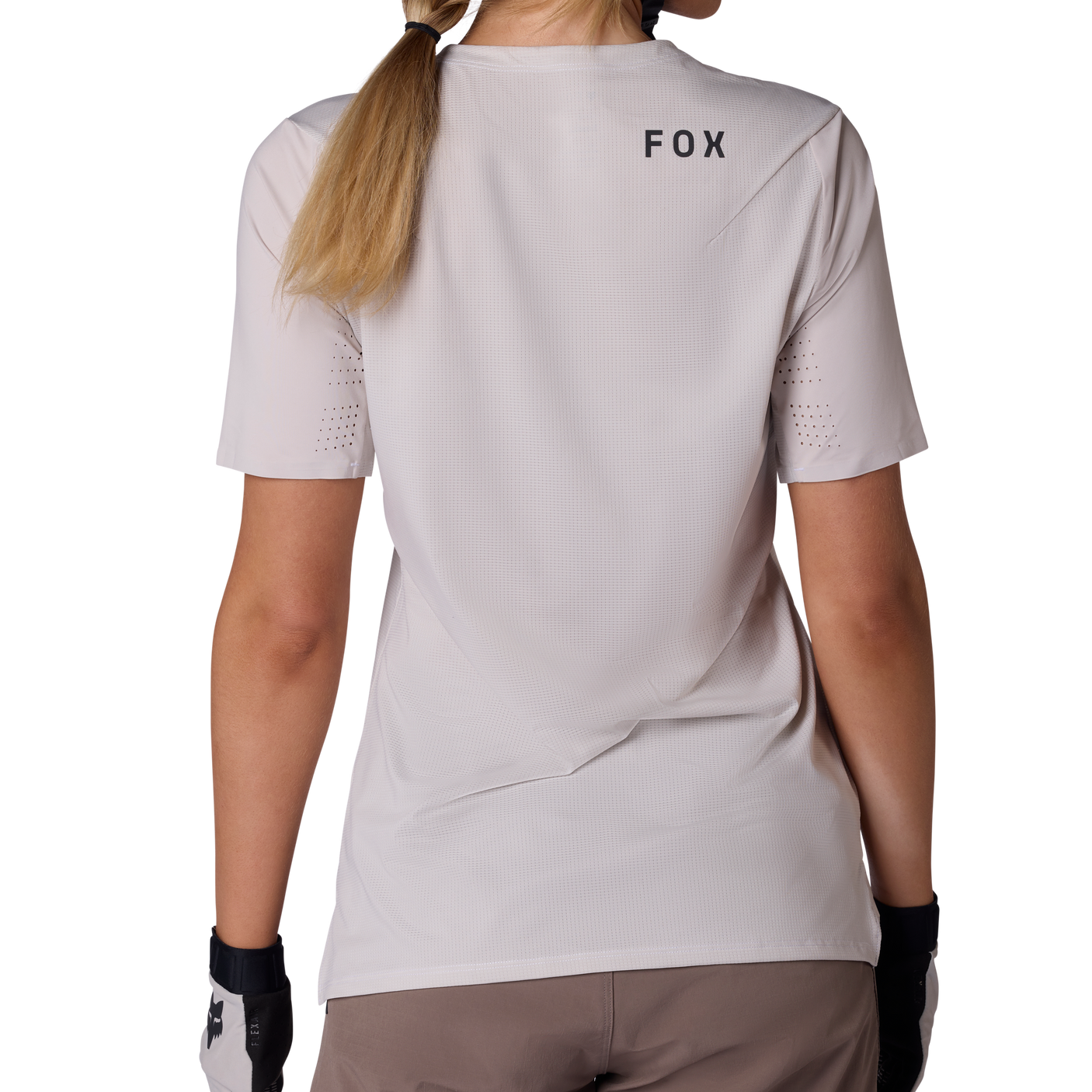 Fox W Flexair SS Maillot Craie